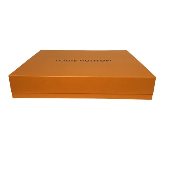 AUTHENTIC LOUIS VUITTON Gift box Magnetic Luxury Presentation Orange Blue - Picture 6 of 9